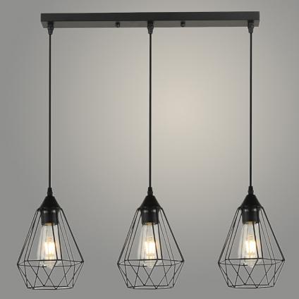 Подвес 74550/3HT BK черный 3х40W E27 d620 h800, 24